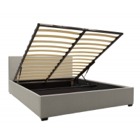 Κρεβάτι Norse pakoworld ύφασμα γκρι με αποθηκευτικό χώρο 160x200εκ Κρεβάτι Norse pakoworld ύφασμα γκρι με αποθηκευτικό χώρο 160x200εκ