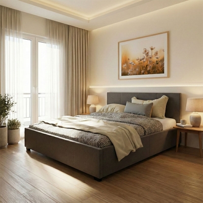 Κρεβάτι Norse pakoworld ύφασμα ανθρακί με αποθηκευτικό χώρο 160x200εκ Κρεβάτι Norse pakoworld ύφασμα ανθρακί με αποθηκευτικό χώρο 160x200εκ