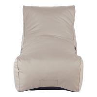 Πουφ ξαπλώστρα επαγγελματικό Otenda pakoworld αδιάβροχο σε μπεζ απόχρωση 67x110x65εκ
