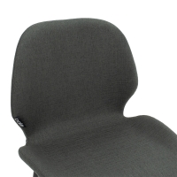 Σκαμπό bar Impel pakoworld μεταλλικό μαύρο-ύφασμα ανθρακί Σκαμπό bar Impel pakoworld μεταλλικό μαύρο-ύφασμα ανθρακί