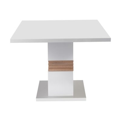 Τραπέζι Zoekrin Inart λευκό mdf 200x100x76εκ Τραπέζι Zoekrin Inart λευκό mdf 200x100x76εκ