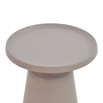 Βοηθητικό τραπέζι Ginoze Inart cappuccino μέταλλο Φ50x50εκ Βοηθητικό τραπέζι Ginoze Inart cappuccino μέταλλο Φ50x50εκ