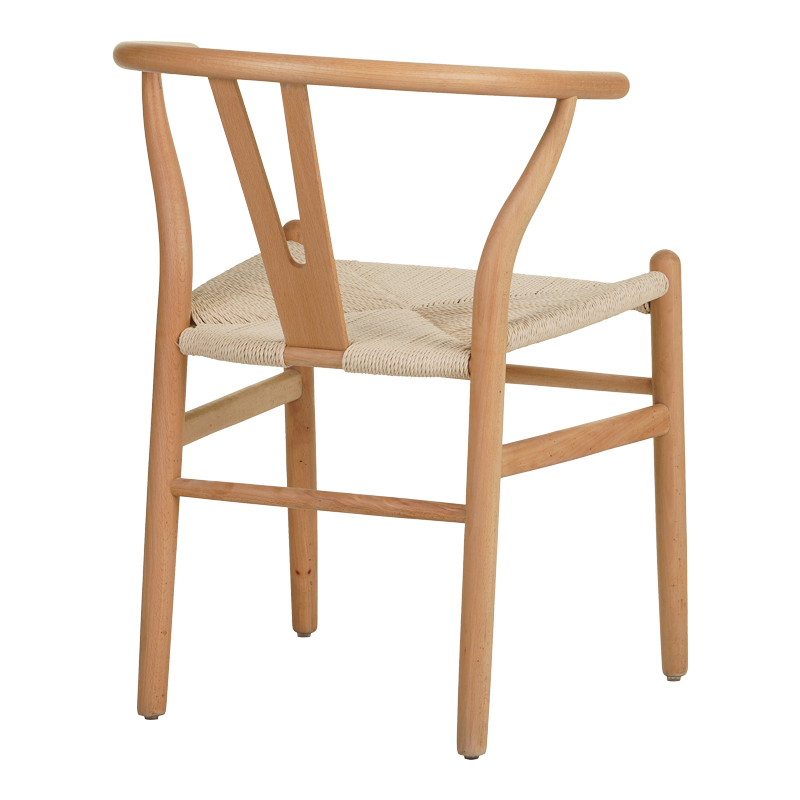 Καρέκλα Wishbone pakoworld rubberwood-σχοινί σε φυσική απόχρωση 53.5x57x74εκ Καρέκλα Wishbone pakoworld rubberwood-σχοινί σε φυσική απόχρωση 53.5x57x74εκ