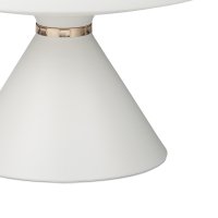 Βοηθητικά τραπέζια Coozlin Inart sintered stone σε απόχρωση λευκό μαρμάρου με λευκό-χρυσό μέταλλο Βοηθητικά τραπέζια Coozlin Inart sintered stone σε απόχρωση λευκό μαρμάρου με λευκό-χρυσό μέταλλο