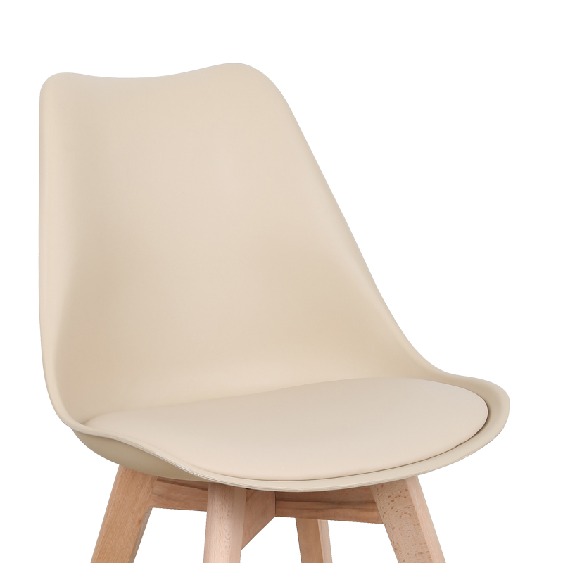 Καρέκλα Gaston pakoworld PP-PU taupe απόχρωση- φυσικό πόδι 43x51x75εκ Καρέκλα Gaston pakoworld PP-PU taupe απόχρωση- φυσικό πόδι 43x51x75εκ