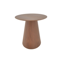 Τραπέζι σαλονιού Donda pakoworld mdf σε καρυδί απόχρωση Φ60x40εκ Τραπέζι σαλονιού Donda pakoworld mdf σε καρυδί απόχρωση Φ60x40εκ