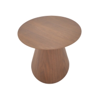 Τραπέζι σαλονιού Donda pakoworld mdf σε καρυδί απόχρωση Φ80x45εκ Τραπέζι σαλονιού Donda pakoworld mdf σε καρυδί απόχρωση Φ80x45εκ