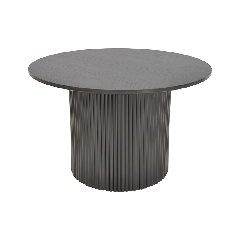 Tραπέζια σαλονιού Dovel pakoworld mdf σετ 2τεμ. μαύρο Tραπέζια σαλονιού Dovel pakoworld mdf σετ 2τεμ. μαύρο