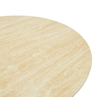 Τραπέζι Karlino pakoworld sintered stone σε όψη τραβερτίνας-mdf σε φυσική απόχρωση 180x90x76εκ Τραπέζι Karlino pakoworld sintered stone σε όψη τραβερτίνας-mdf σε φυσική απόχρωση 180x90x76εκ