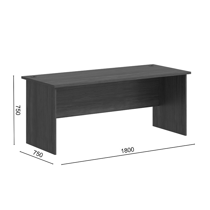 Γραφείο επαγγελματικό Fesialo pakoworld wenge 180x75x75εκ Γραφείο επαγγελματικό Fesialo pakoworld wenge 180x75x75εκ
