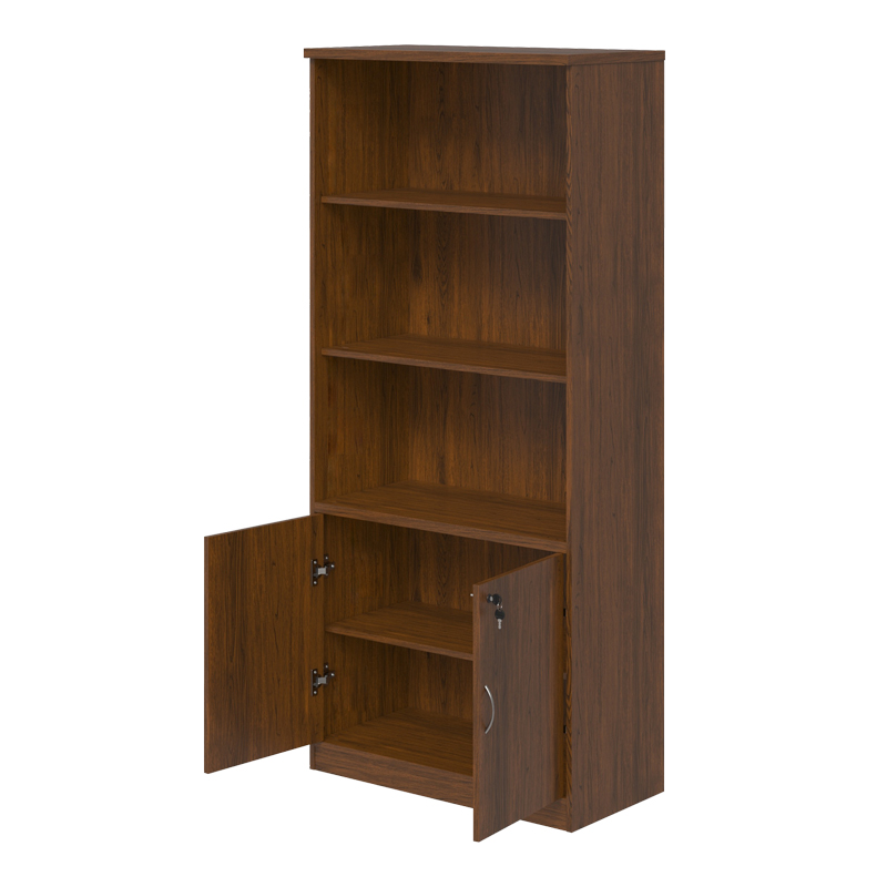 Βιβλιοθήκη γραφείου επαγγελματική Fesialo pakoworld wenge 80x40x180εκ Βιβλιοθήκη γραφείου επαγγελματική Fesialo pakoworld wenge 80x40x180εκ
