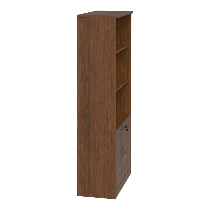 Βιβλιοθήκη γραφείου επαγγελματική Fesialo pakoworld wenge 80x40x180εκ Βιβλιοθήκη γραφείου επαγγελματική Fesialo pakoworld wenge 80x40x180εκ