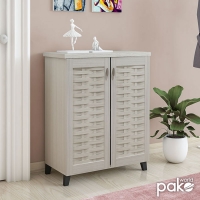 Παπουτσοθήκη-ντουλάπι MANTAM pakoworld 12 ζεύγων χρώμα λευκό-γκρι 78x40x92εκ Παπουτσοθήκη-ντουλάπι MANTAM pakoworld 12 ζεύγων χρώμα λευκό-γκρι 78x40x92εκ