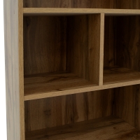 Βιβλιοθήκη Lucinda pakoworld sonoma 120x29.8x180.5εκ Βιβλιοθήκη Lucinda pakoworld sonoma 120x29.8x180.5εκ