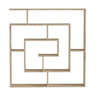 Βιβλιοθήκη Nardy pakoworld sonoma 125x22x129εκ Βιβλιοθήκη Nardy pakoworld sonoma 125x22x129εκ