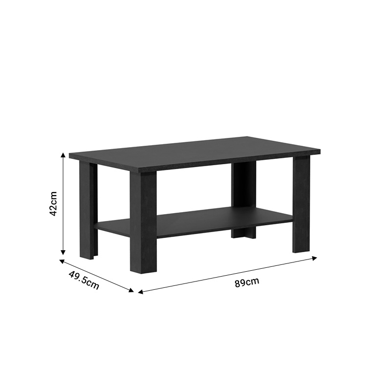 Τραπέζι σαλονιού Riano pakoworld zebrano μελαμίνης 89x49.5x42εκ Τραπέζι σαλονιού Riano pakoworld zebrano μελαμίνης 89x49.5x42εκ
