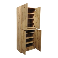 Παπουτσοθήκη-ντουλάπι Kebell pakoworld σε oak απόχρωση 71x41.5x180.4εκ Παπουτσοθήκη-ντουλάπι Kebell pakoworld σε oak απόχρωση 71x41.5x180.4εκ