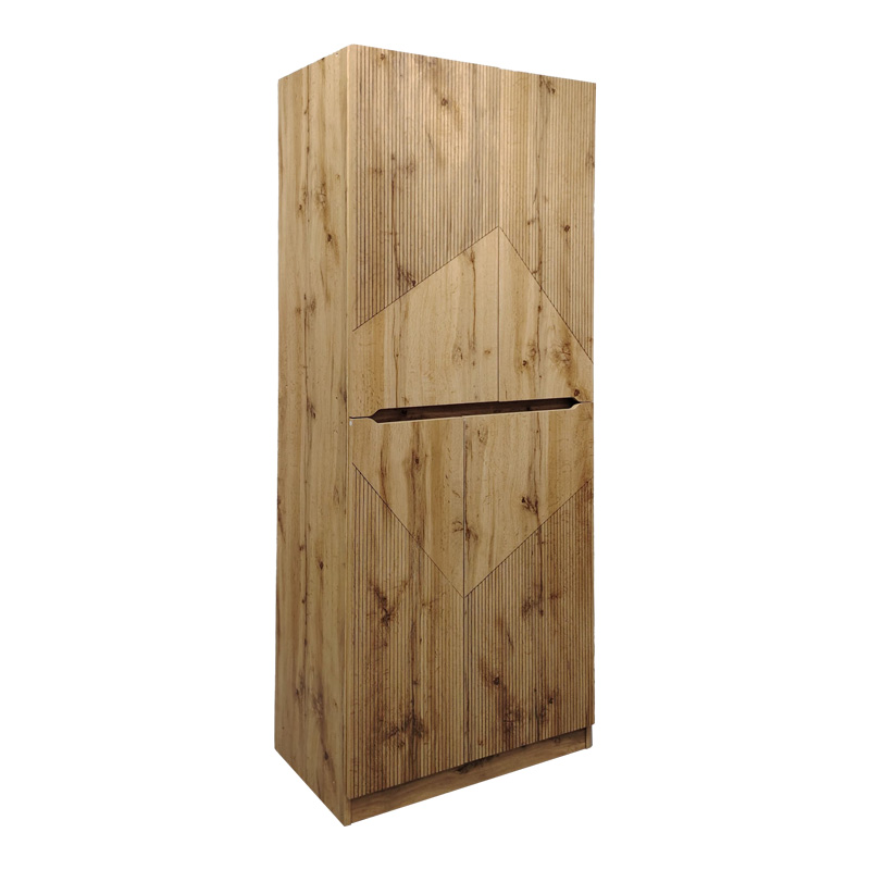 Παπουτσοθήκη-ντουλάπι Kebell pakoworld σε oak απόχρωση 71x41.5x180.4εκ Παπουτσοθήκη-ντουλάπι Kebell pakoworld σε oak απόχρωση 71x41.5x180.4εκ