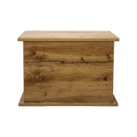 Τραπέζι σαλονιού Nuvele pakoworld sonoma-λευκό 90x50x35εκ