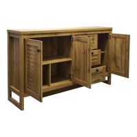 Μπουφές Beles pakoworld sonoma 160x40x93.5εκ Μπουφές Beles pakoworld sonoma 160x40x93.5εκ