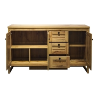 Μπουφές Beles pakoworld sonoma 160x40x93.5εκ Μπουφές Beles pakoworld sonoma 160x40x93.5εκ