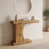 Κονσόλα Devo pakoworld oak 120x30x90εκ Κονσόλα Devo pakoworld oak 120x30x90εκ