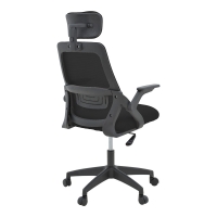 Καρέκλα γραφείου Peja pakoworld mesh ύφασμα μαύρο 58x60x107-117εκ Καρέκλα γραφείου Peja pakoworld mesh ύφασμα μαύρο 58x60x107-117εκ