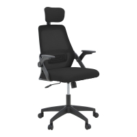Καρέκλα γραφείου Peja pakoworld mesh ύφασμα μαύρο 58x60x107-117εκ Καρέκλα γραφείου Peja pakoworld mesh ύφασμα μαύρο 58x60x107-117εκ