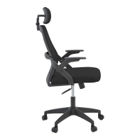 Καρέκλα γραφείου Peja pakoworld mesh ύφασμα μαύρο 58x60x107-117εκ Καρέκλα γραφείου Peja pakoworld mesh ύφασμα μαύρο 58x60x107-117εκ