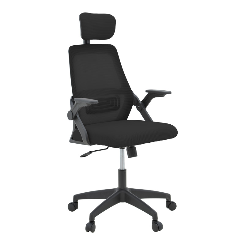 Καρέκλα γραφείου Peja pakoworld mesh ύφασμα μαύρο 58x60x107-117εκ Καρέκλα γραφείου Peja pakoworld mesh ύφασμα μαύρο 58x60x107-117εκ