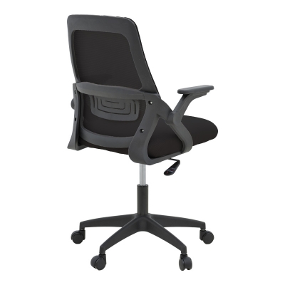 Καρέκλα γραφείου Reji pakoworld mesh ύφασμα μαύρο 58x60x89-99εκ Καρέκλα γραφείου Reji pakoworld mesh ύφασμα μαύρο 58x60x89-99εκ
