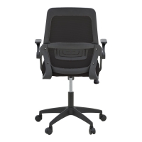 Καρέκλα γραφείου Reji pakoworld mesh ύφασμα μαύρο 58x60x89-99εκ Καρέκλα γραφείου Reji pakoworld mesh ύφασμα μαύρο 58x60x89-99εκ