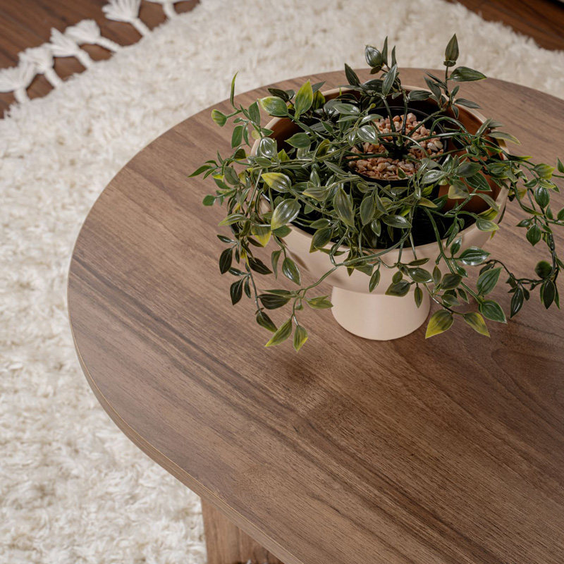 Τραπέζι σαλονιού Tabletod pakoworld σε καρυδί απόχρωση 119x60x40εκ Τραπέζι σαλονιού Tabletod pakoworld σε καρυδί απόχρωση 119x60x40εκ