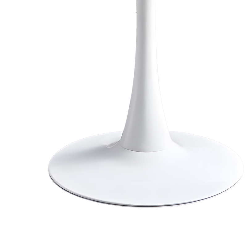 Τραπέζι Elijah pakoworld λευκό Φ60x74cm Τραπέζι Elijah pakoworld λευκό Φ60x74cm