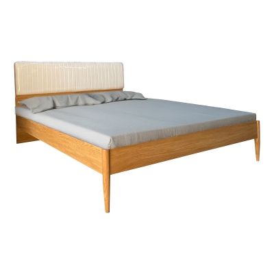 Κρεβάτι Akva  pakoworld διπλό mdf σε φυσική απόχρωση 150x200εκ Κρεβάτι Akva  pakoworld διπλό mdf σε φυσική απόχρωση 150x200εκ