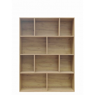 Βιβλιοθήκη Evergin pakoworld mdf σε oak απόχρωση 100x30x135εκ Βιβλιοθήκη Evergin pakoworld mdf σε oak απόχρωση 100x30x135εκ