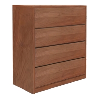Συρταριέρα Kuanger pakoworld mdf σε καρυδί απόχρωση 80x40x80εκ Συρταριέρα Kuanger pakoworld mdf σε καρυδί απόχρωση 80x40x80εκ