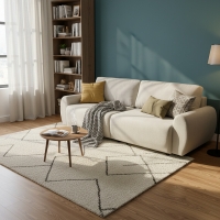 Kαναπές-κρεβάτι τριθέσιος Hungie pakoworld υφασμα μπεζ 250x92x89εκ Kαναπές-κρεβάτι τριθέσιος Hungie pakoworld υφασμα μπεζ 250x92x89εκ