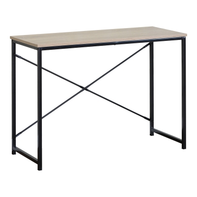 Γραφείο εργασίας Bailon pakoworld σε oak απόχρωση με μαύρο μέταλλο 100x40x70εκ Γραφείο εργασίας Bailon pakoworld σε oak απόχρωση με μαύρο μέταλλο 100x40x70εκ