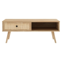 Τραπέζι σαλονιού Oslo pakoworld sonoma 110x59x41,5εκ Τραπέζι σαλονιού Oslo pakoworld sonoma 110x59x41,5εκ
