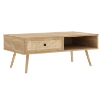 Τραπέζι σαλονιού Oslo pakoworld sonoma 110x59x41,5εκ Τραπέζι σαλονιού Oslo pakoworld sonoma 110x59x41,5εκ