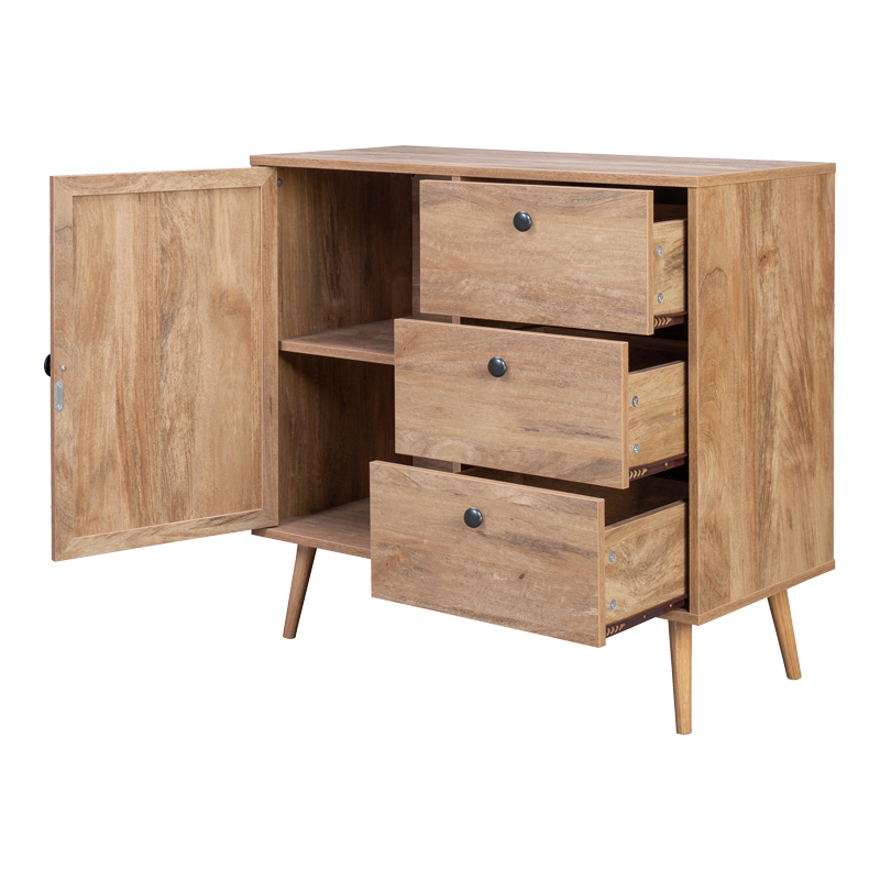 Μπουφές Oslo pakoworld σε sonoma απόχρωση 85x39x79εκ Μπουφές Oslo pakoworld σε sonoma απόχρωση 85x39x79εκ