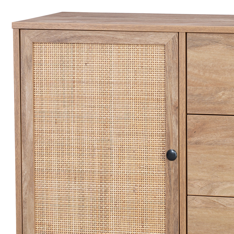 Μπουφές Oslo pakoworld σε sonoma απόχρωση 85x39x79εκ Μπουφές Oslo pakoworld σε sonoma απόχρωση 85x39x79εκ