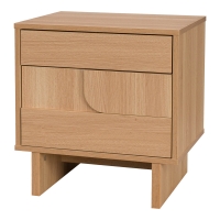 Κομοδίνο Jenfia pakoworld mdf σε φυσική απόχρωση 48x39x50,5εκ Κομοδίνο Jenfia pakoworld mdf σε φυσική απόχρωση 48x39x50,5εκ