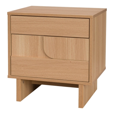Κομοδίνο Jenfia pakoworld mdf σε φυσική απόχρωση 48x39x50,5εκ Κομοδίνο Jenfia pakoworld mdf σε φυσική απόχρωση 48x39x50,5εκ