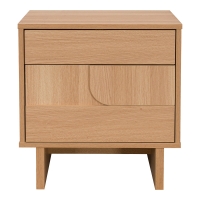 Κομοδίνο Jenfia pakoworld mdf σε φυσική απόχρωση 48x39x50,5εκ Κομοδίνο Jenfia pakoworld mdf σε φυσική απόχρωση 48x39x50,5εκ
