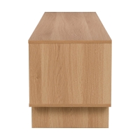 Έπιπλο τηλεόρασης Jenfia pakoworld mdf σε φυσική απόχρωση 150x39x45,5εκ