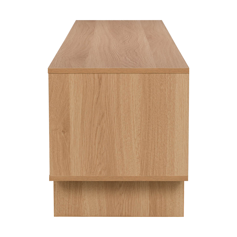 Έπιπλο τηλεόρασης Jenfia pakoworld mdf σε φυσική απόχρωση 150x39x45,5εκ