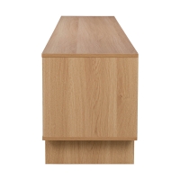 Έπιπλο τηλεόρασης Jenfia pakoworld mdf σε φυσική απόχρωση 180x39x45,5εκ