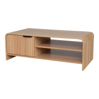 Τραπέζι σαλονιού Kelba pakoworld mdf σε φυσική απόχρωση 100x50x35,5εκ Τραπέζι σαλονιού Kelba pakoworld mdf σε φυσική απόχρωση 100x50x35,5εκ